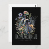 Heart Health Puff Postkarte (Vorne/Hinten)