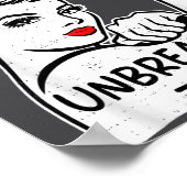 Heart Health Warrior Heart Disease Awareness Chd W Poster (Ecke)