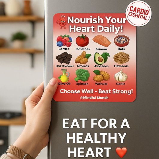 ❤️ Heart Healthy Fridge Magnet