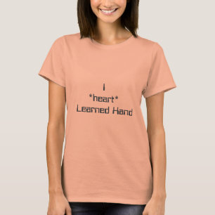 *heart* I gelehrte Hand T-Shirt