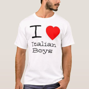 *heart* I Italiener-Jungen T-Shirt