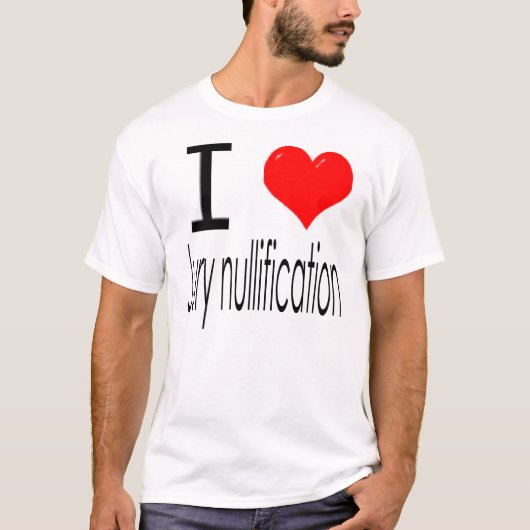 *heart* I Jury-Aufhebung T-Shirt (Vorderseite)