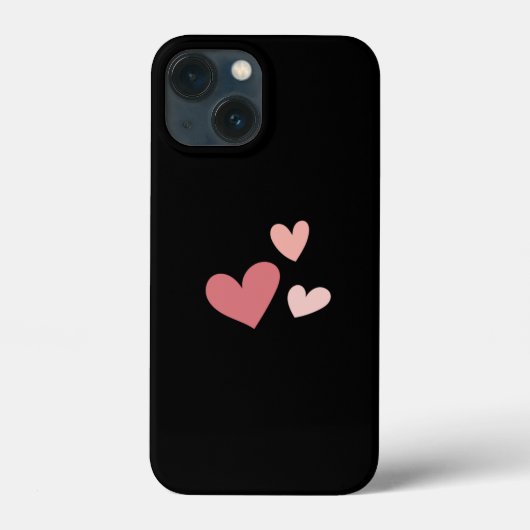 Heart Illustrations iPhone Case (Rückseite)