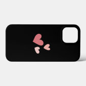 Heart Illustrations iPhone Case (Rückseite (Horizontal))