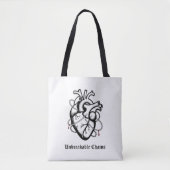 HEART IN CHAINS TASCHE (Vorderseite)