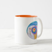 Heart in Hands Cir Ps 139:24, dig signed, titled, Zweifarbige Tasse (VorderseiteRechts)