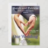 Heart In Hands Einladung (Vorderseite)