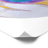 Heart in Hands HIH-Circle-NoWords-Titled-digSigned Poster (Ecke)