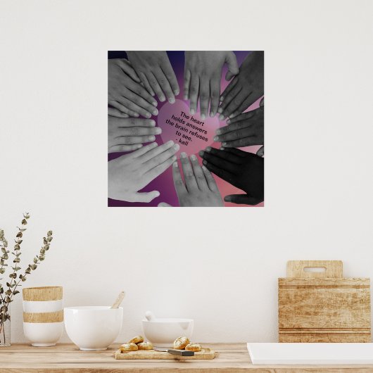 Heart Intelligence Poster (Küche)