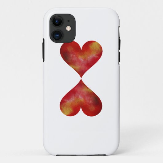 Heart iPhone SE + iPhone 5/5S, selten dort Case-Mate iPhone Hülle (Rückseite)