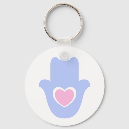 Heart Kamsa Schlüsselanhänger (Vorderseite)