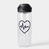 Heart Karo CamelBak Eddy® Wasserflasche Trinkflasche (Rückseite)
