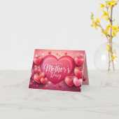 Heart Karte (Gelbe Blume)