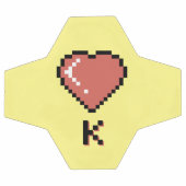 Heart King Black Kontur Fußball (Flach)