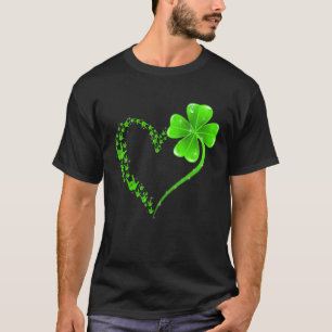 Heart Kleeblatt Liebe Gebärdensprache Happy St Pat T-Shirt