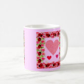 Heart Ladybugs Kaffeetasse (VorderseiteRechts)