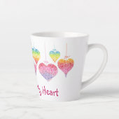 Heart Latte Tasse (Rechts)