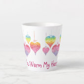 Heart Latte Tasse (Vorderseite)