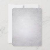 Heart Leaf Royal Blue Tree Vielen Dank für Ihre Ho Dankeskarte (Rückseite)