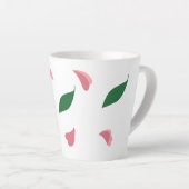 Heart & leaves latte mug milchtasse (Rechte Ecke)