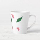 Heart & leaves latte mug milchtasse (Rechts)