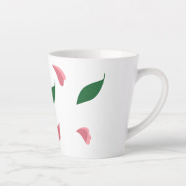 Heart & leaves latte mug milchtasse