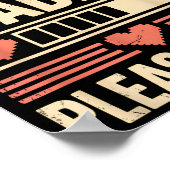 Heart Loading Please Wait Retro Xel Valentine Humo Poster (Ecke)