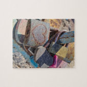 Heart Locks in Greece Puzzle (Horizontal)