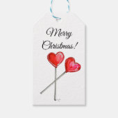 Heart Lollies Geschenkanhänger (Vorderseite)