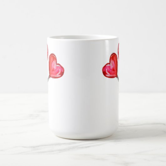 Heart Lollies Kaffeetasse (Mittel)