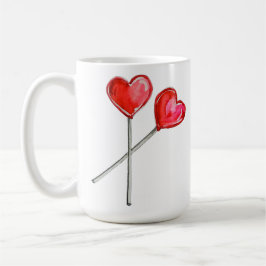 Heart Lollies Kaffeetasse