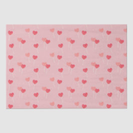 Heart Lollipop Valentine Liebe Tissue Paper Seidenpapier