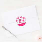 Heart Lollipops Design Sticker (Umschlag)