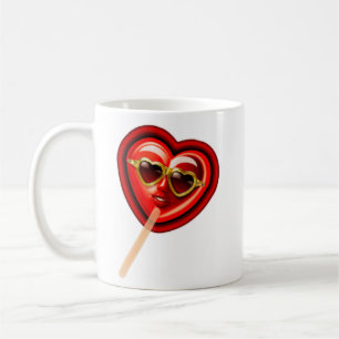 Heart Lolly Kaffeetasse