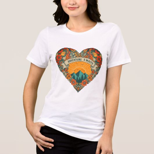 Heart Lover Adventure a wait T - Shirt (Vorderseite)