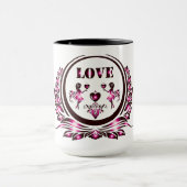 Heart Lover Mug Tasse (Zentrum)