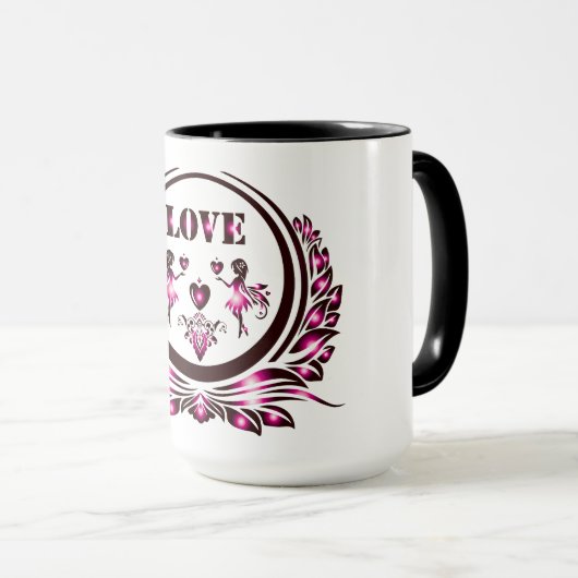 Heart Lover Mug Tasse (VorderseiteRechts)