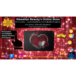 Heart Magic Love Bath Mat with a Black Background Badematte
