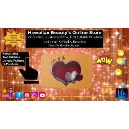 Heart Magic Love Bath Mat with a Orange Background Badematte