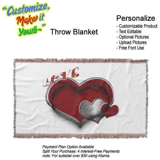 Heart Magic Love Red Silver White Background 2 Decke