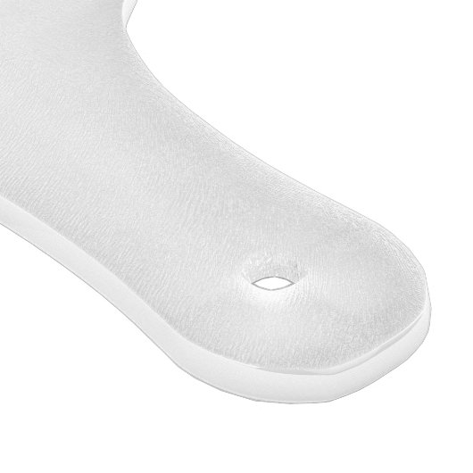 Heart Magic White Glass Cutting Brettpaddel Schneidebrett (Ecke)