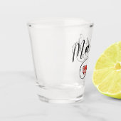 Heart Mainz Flag, I Liebe Mainz, Meenz Schnapsglas (Links)