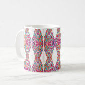 Heart Man Tapestry Kaffeetasse (Vorderseite Links)