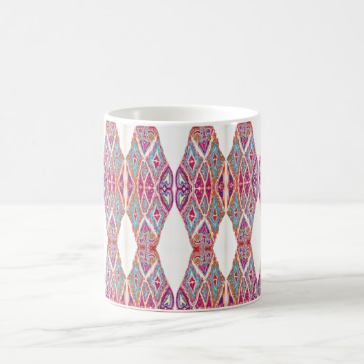 Heart Man Tapestry Kaffeetasse (Mittel)