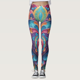 Heart Mandala Leggings