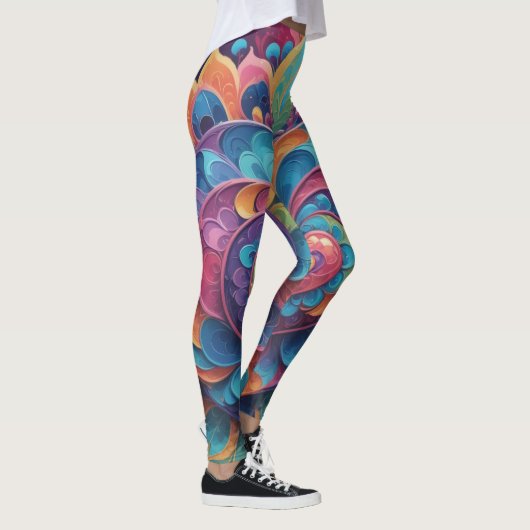 Heart Mandala Leggings (Rechts)