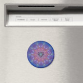 Heart Mandala Magnet (In Situ (Geschirrspüler))