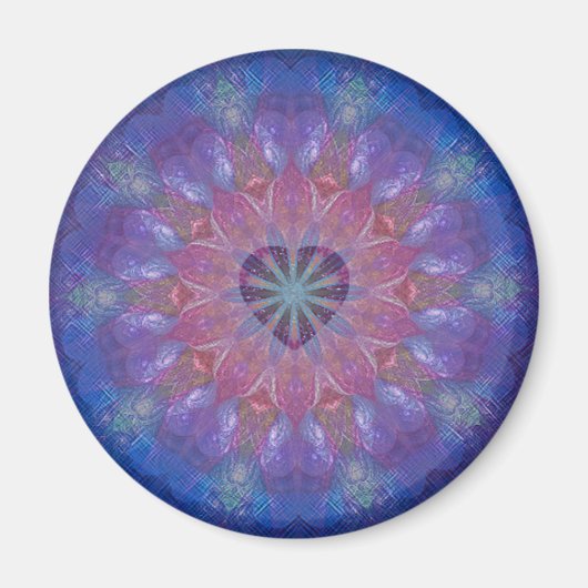 Heart Mandala Magnet (Vorne)