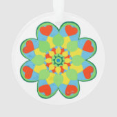 Heart Mandala Ornament (Rückseite)