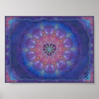 Heart Mandala Poster